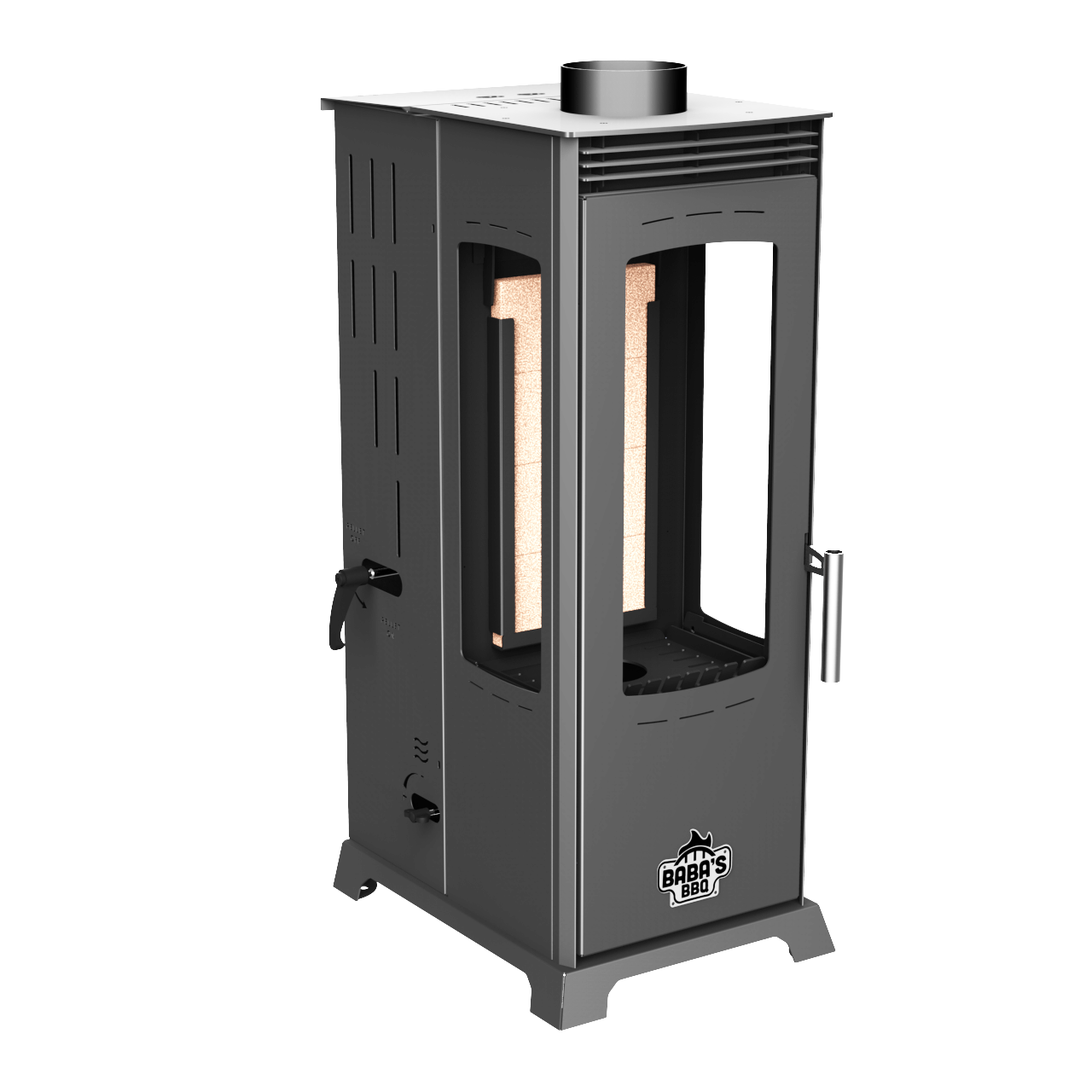 ECO MINI PLUS 8 KW / MANUEL PELET VE ODUN SOBASI